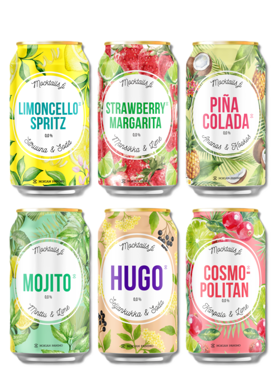Mocktails Lajitelma