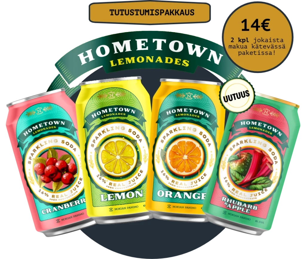 Hometown Lemonades tutustumispaketti