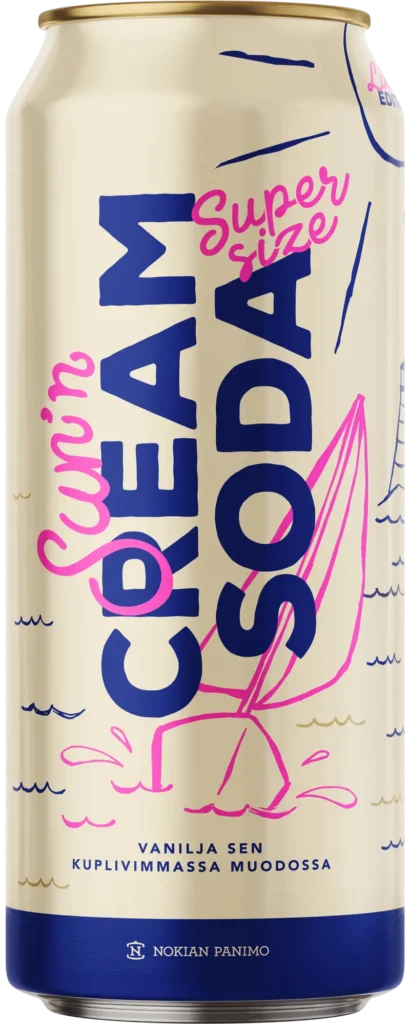 Sun'n Cream Soda Super Size