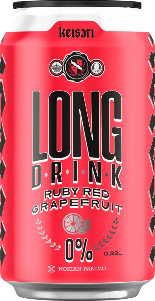 Keisari Ruby Red Grapefruit Long Drink 0,0%