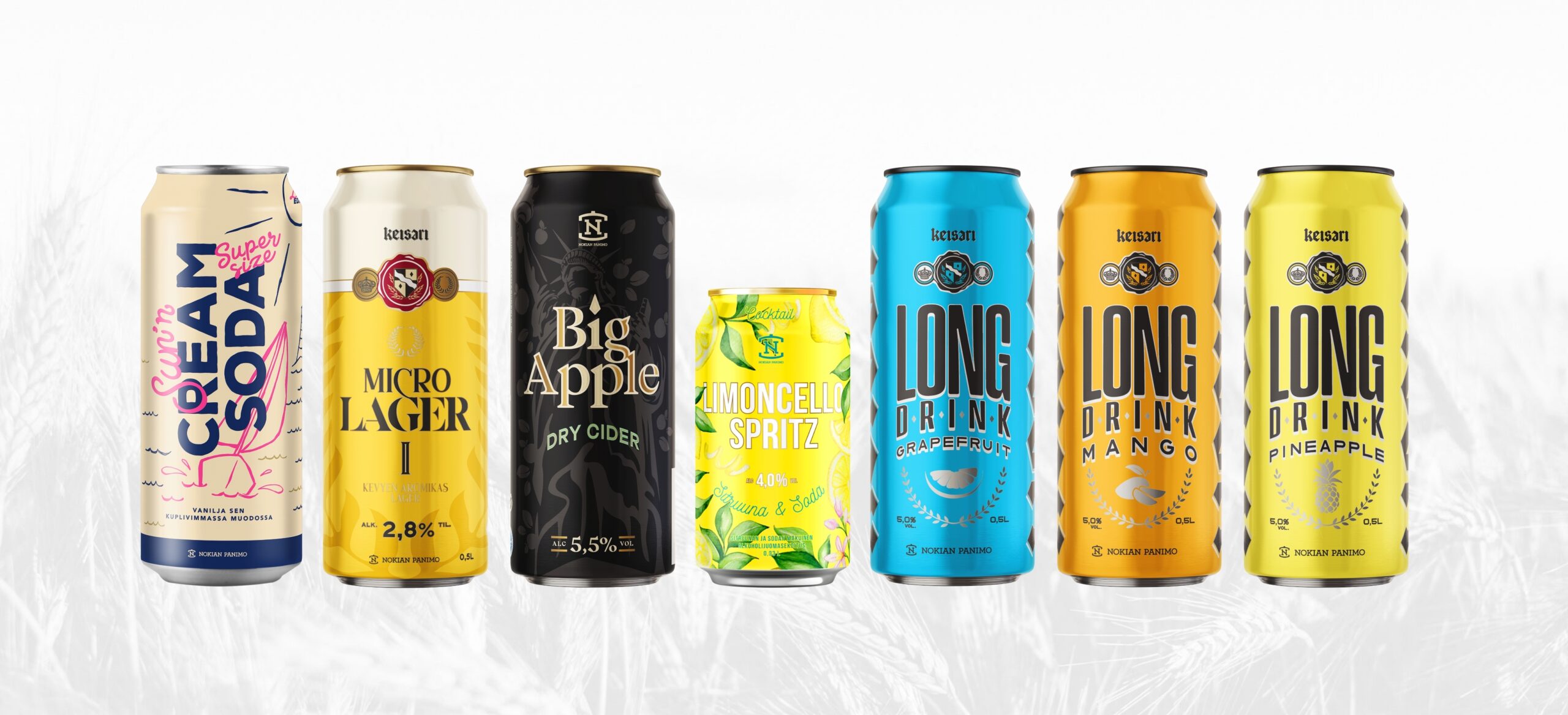 Kevään juomauutuudet: Nokian Panimo tuo markkinoille seitsemän virkistävää vaihtoehtoa kevään ja kesän nautintoihin