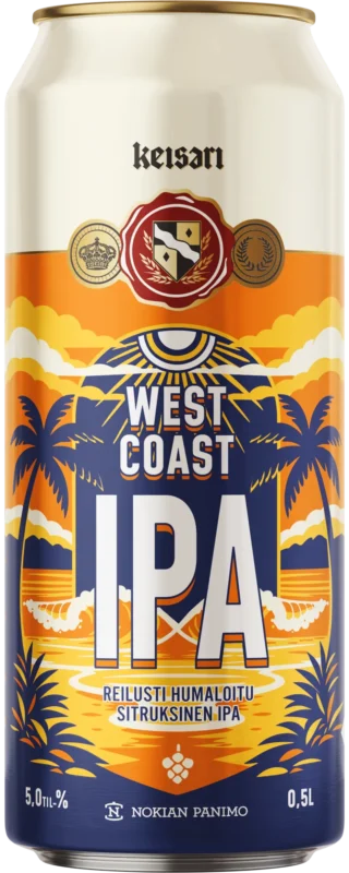 Keisari West Coast IPA 5.0%